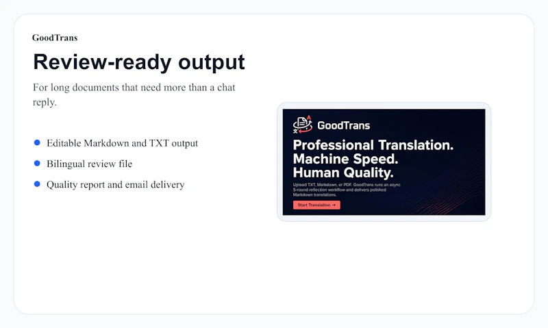 GoodTrans screenshot 2
