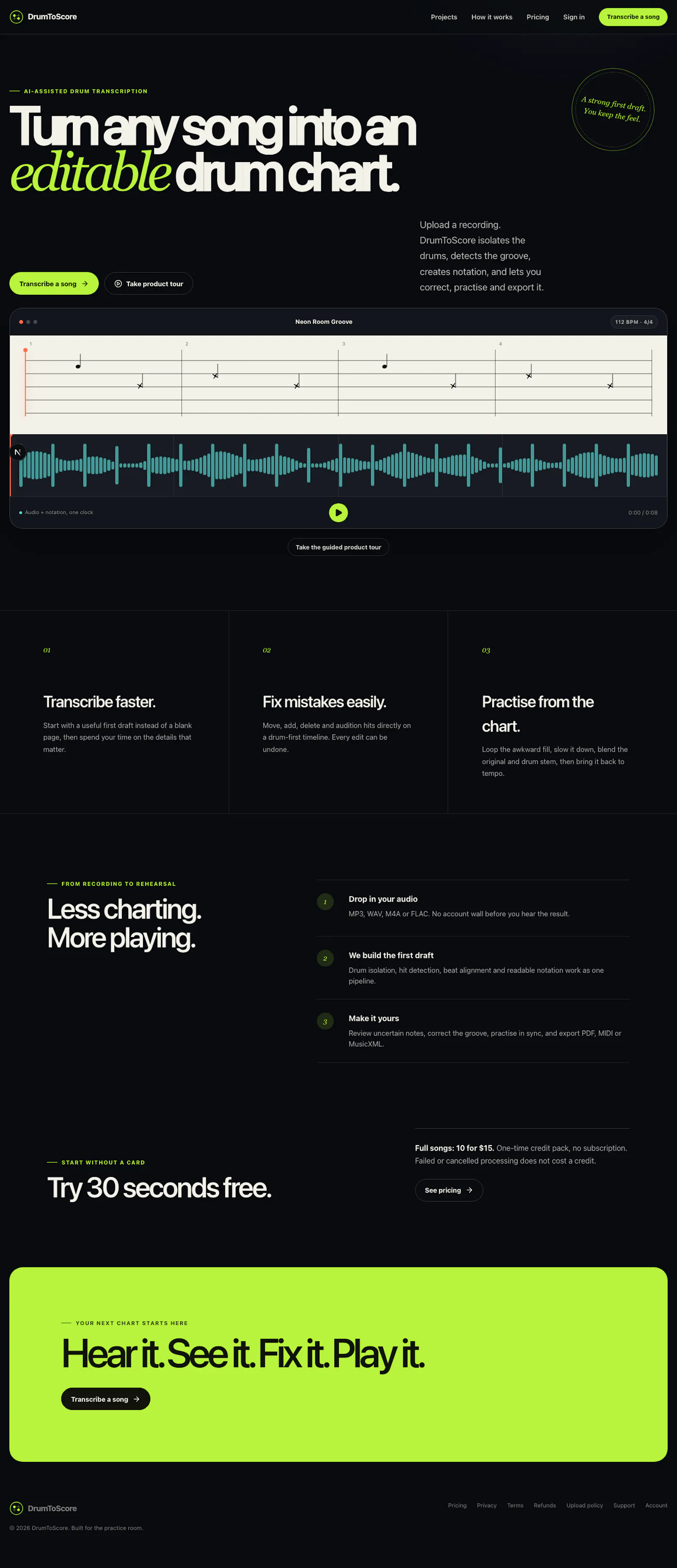 DrumToScore screenshot 5