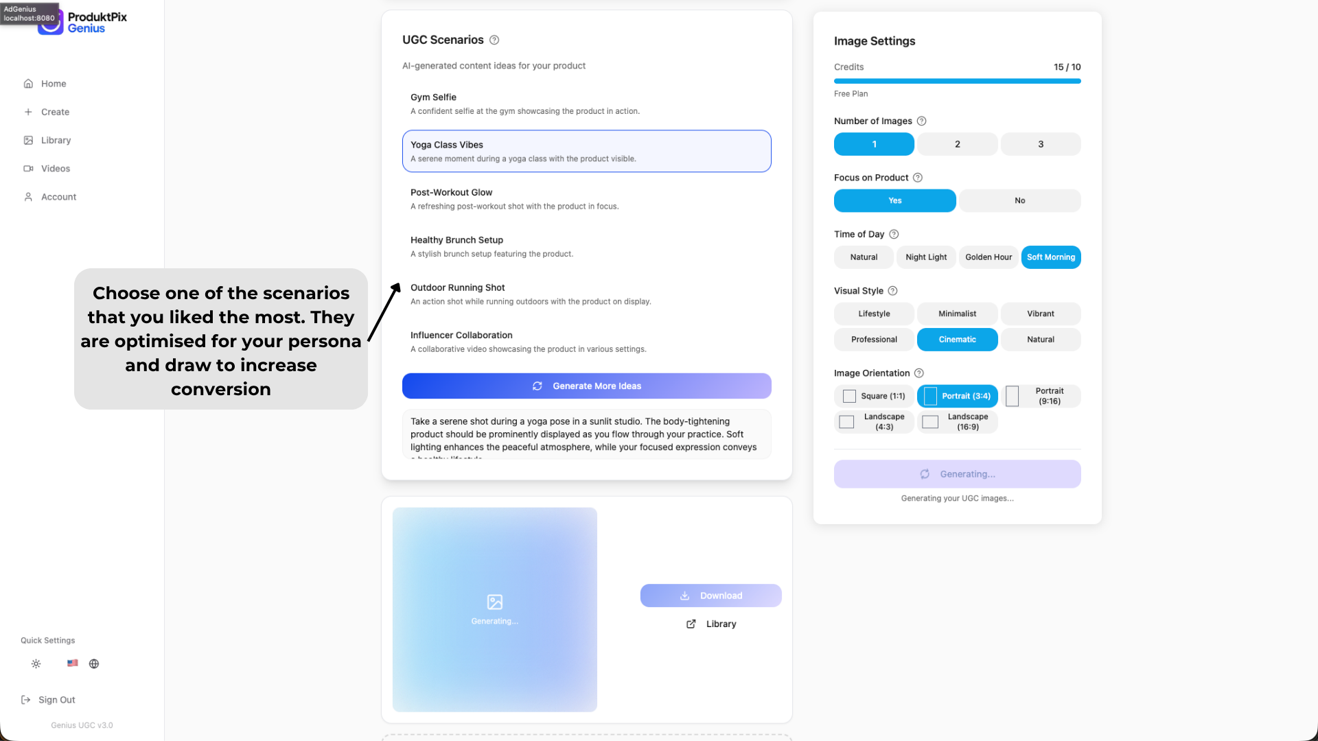 ProduktPix - Create UGC images and videos of your product in seconds media 5