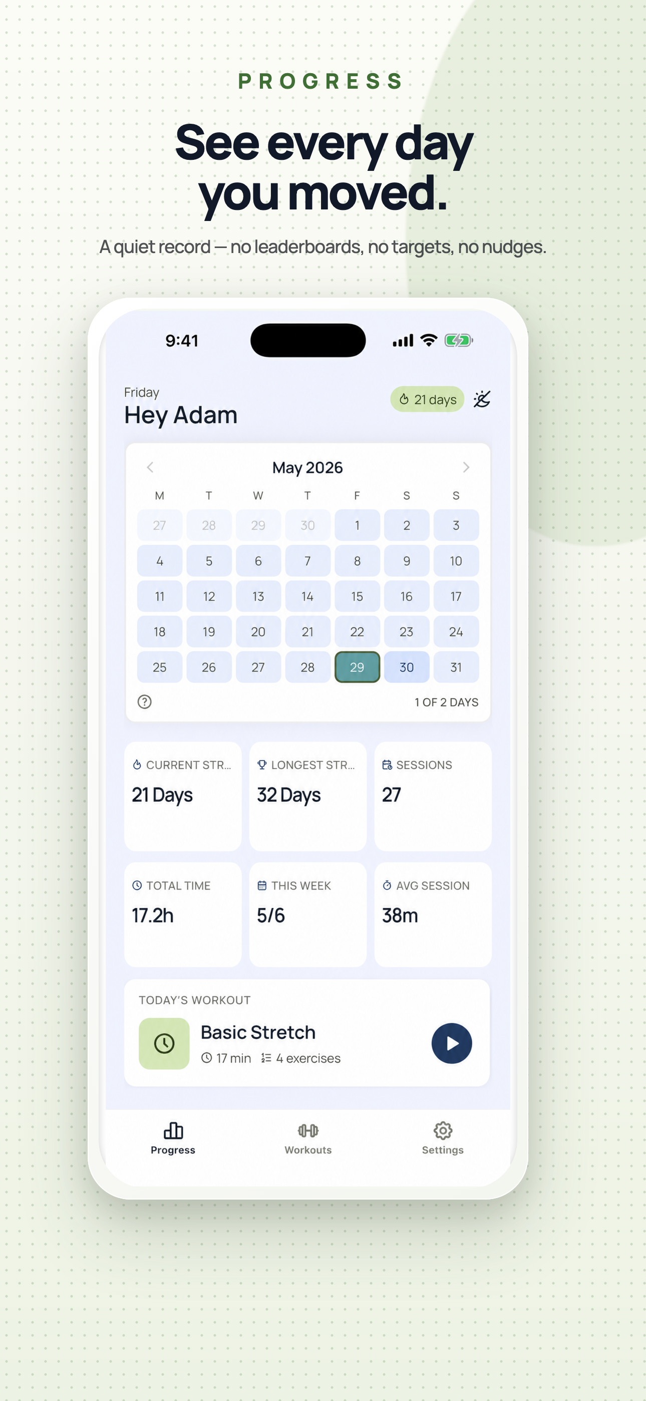 MoveCue: Hands-Free Routine gallery image