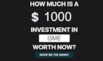 If You Invested In.... image
