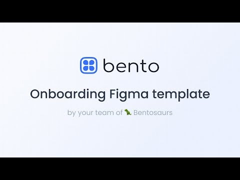 startuptile Figma Onboarding Components from Bento-Add personalized onboarding & activation to your product