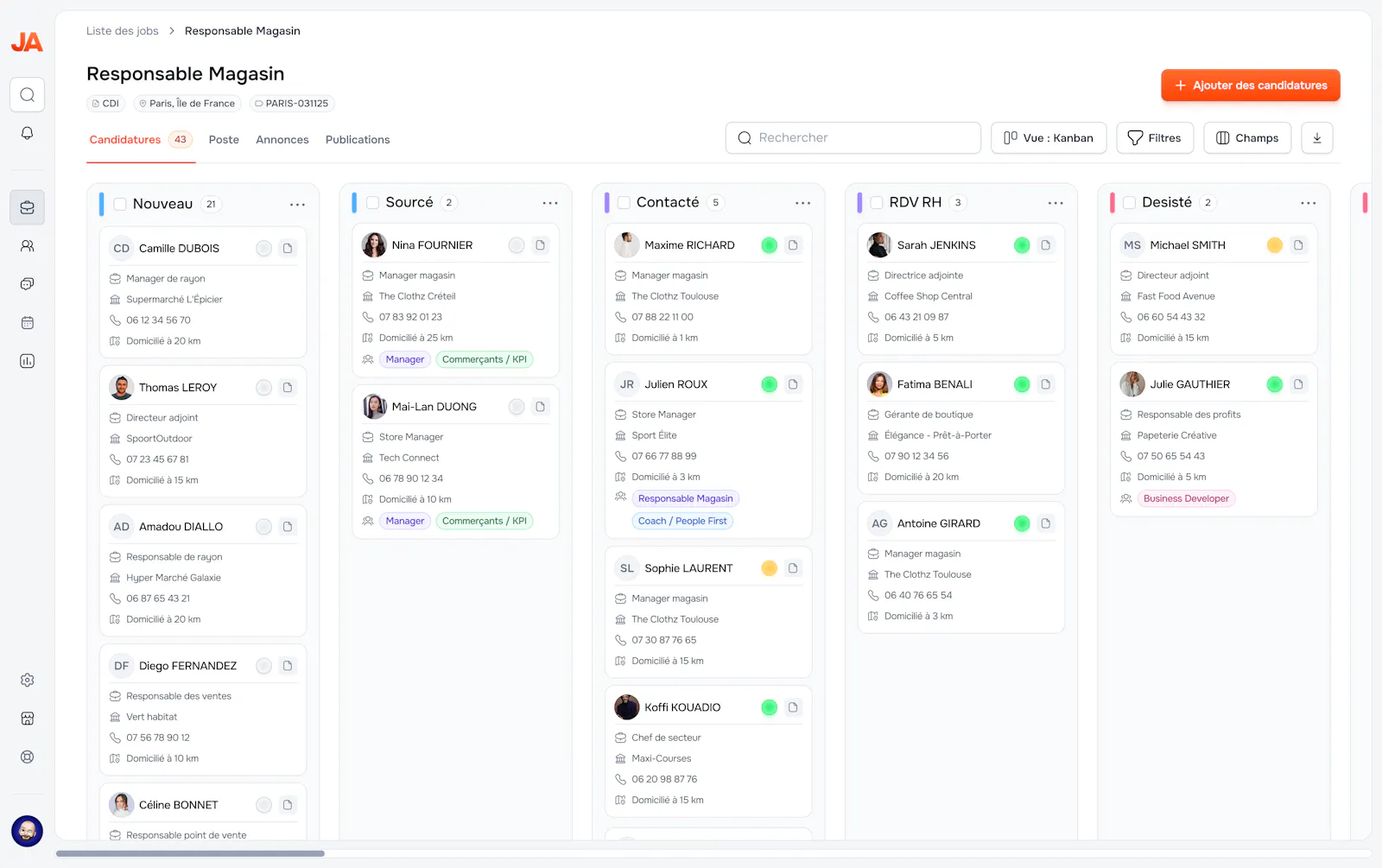 Intuition Software by JobAffinity screenshot 2