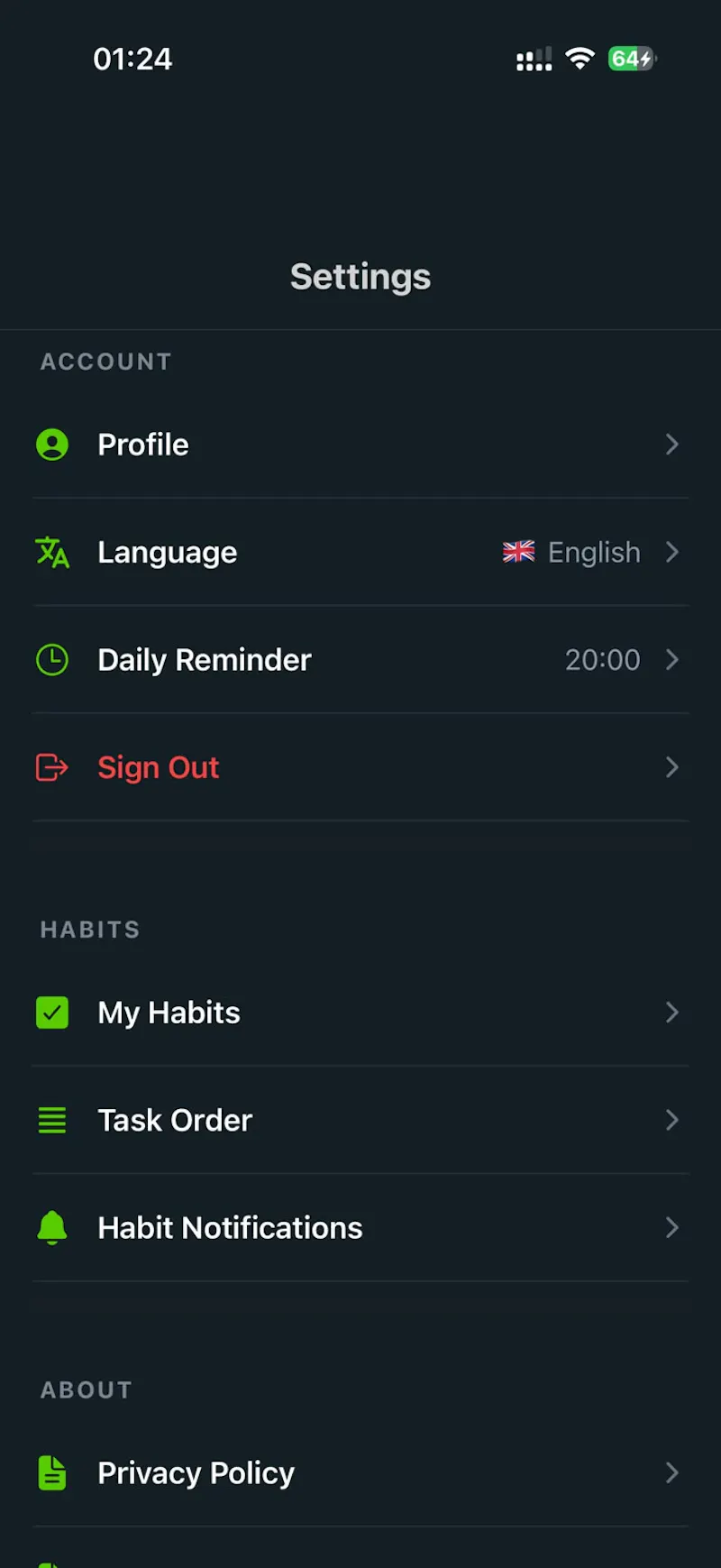 Miohabit screenshot 4