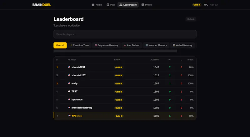 BrainDuel screenshot 3