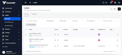 Vantix CRM gallery image