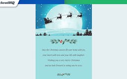 Merry Christmas Ecards by cloudHQ media 2