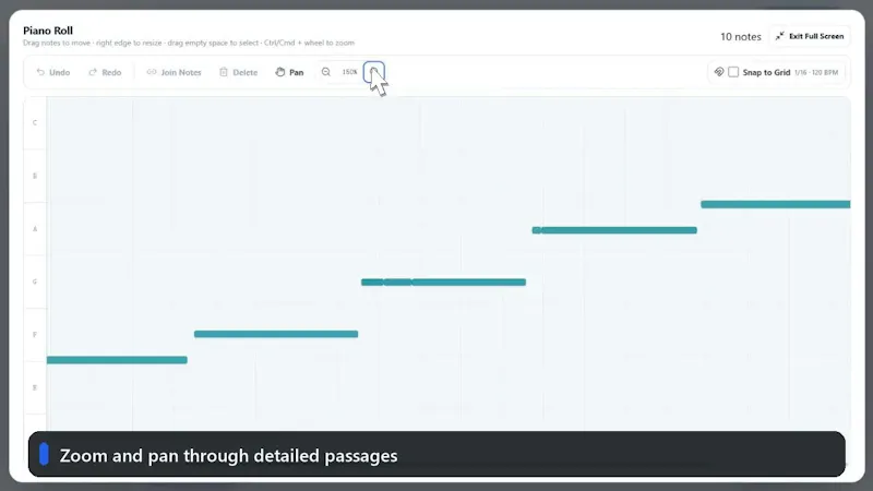 MP3 to MIDI screenshot 1 (video preview)