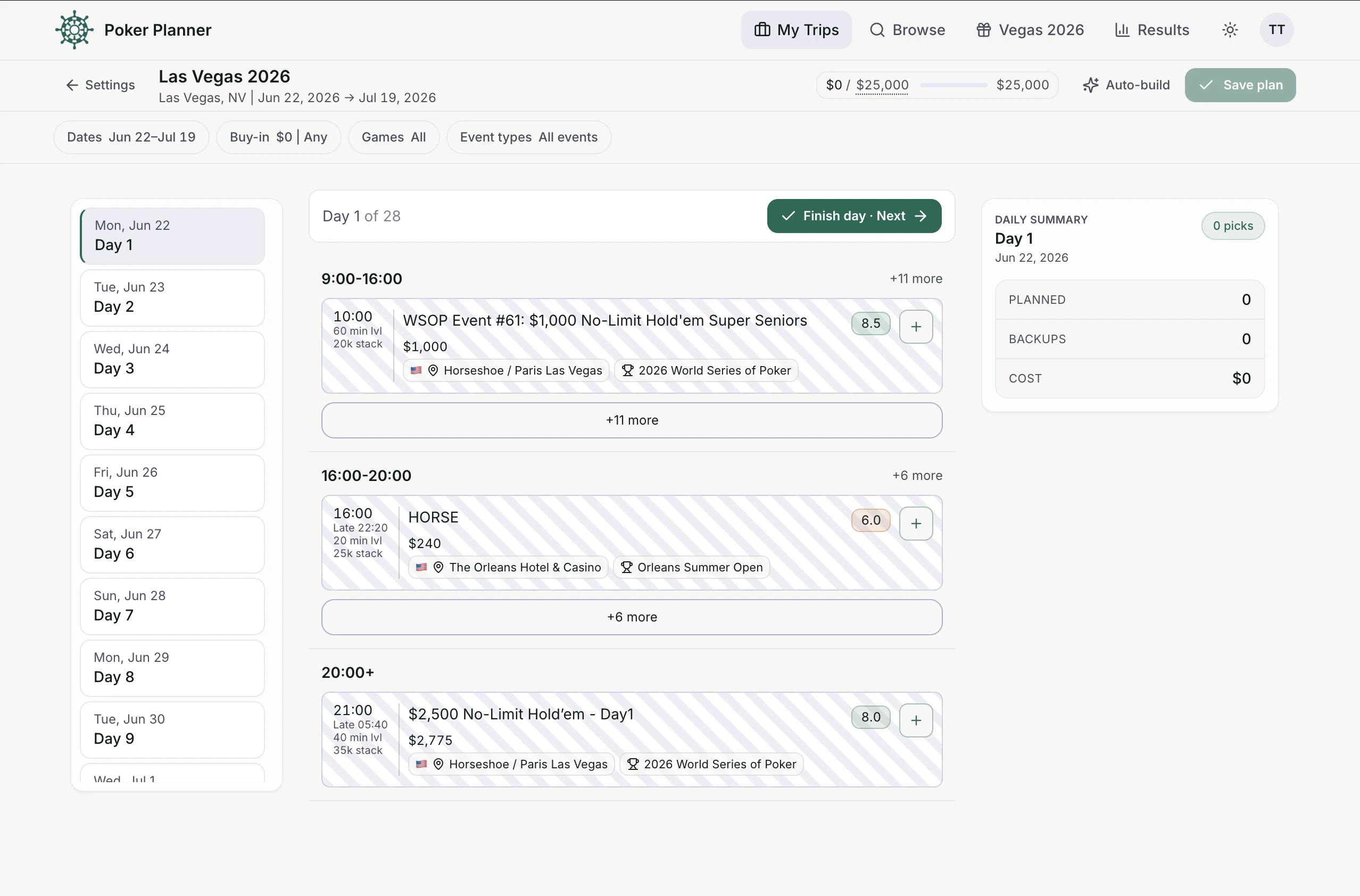 Poker Planner screenshot 3