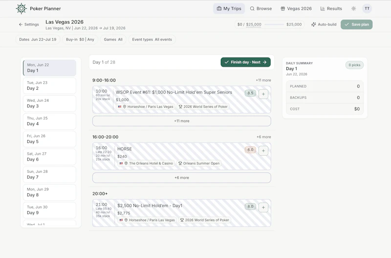 Poker Planner screenshot 3