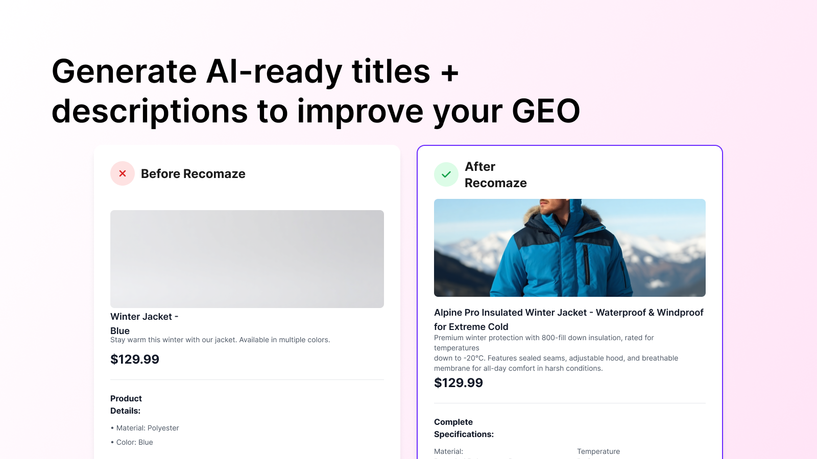 Recomaze AI Agent gallery image