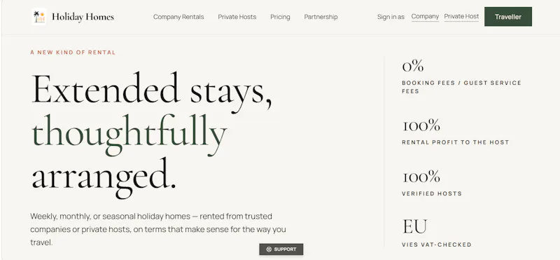 Holiday Homes screenshot 1