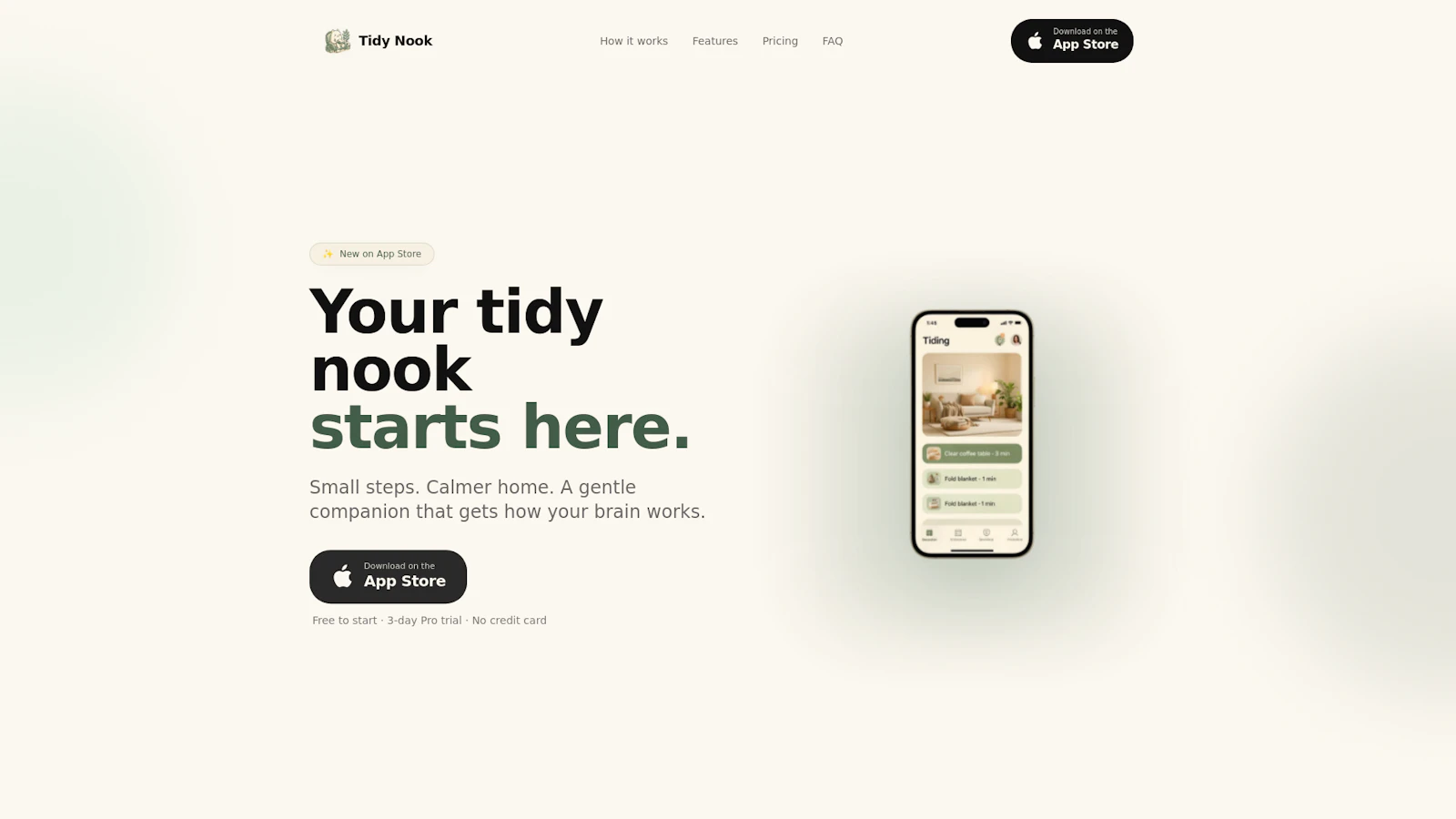  AI Tidy Nook screenshot 1
