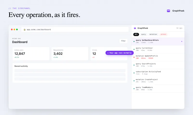 GraphPeek screenshot 2