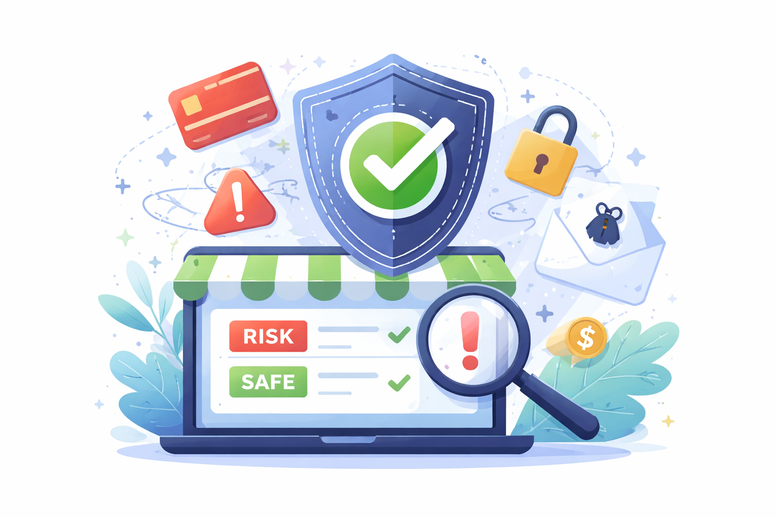 Fraudless – Fraud Protection for Shopify - Product Hunt launch logo and brand identity