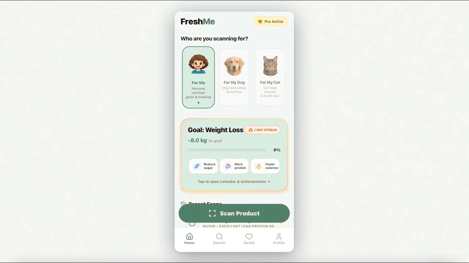 FreshMe screenshot 1 (video preview)