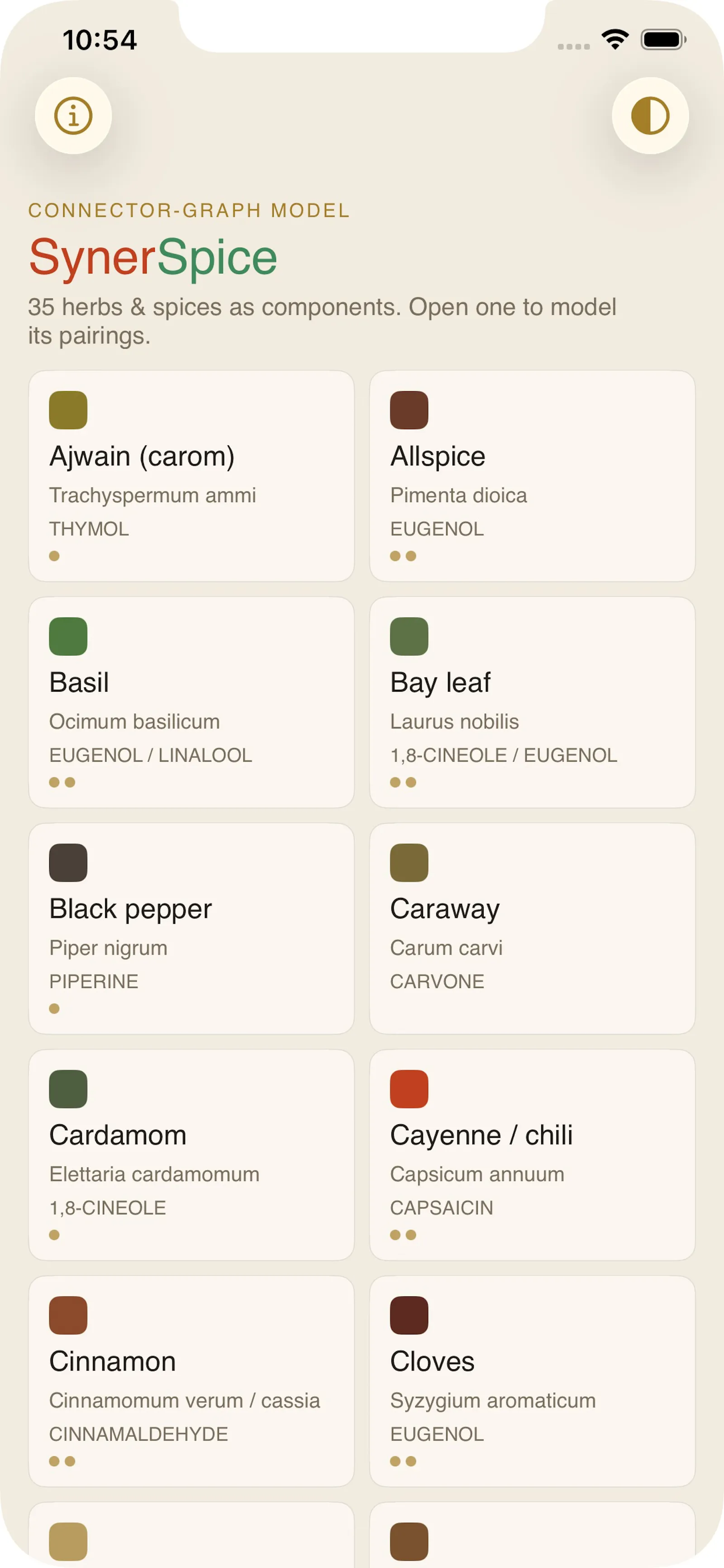 SynerSpice - Matchmaker screenshot 1