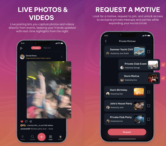 Motivapp - Crear o descubrir el punto de acceso de la noche media 3