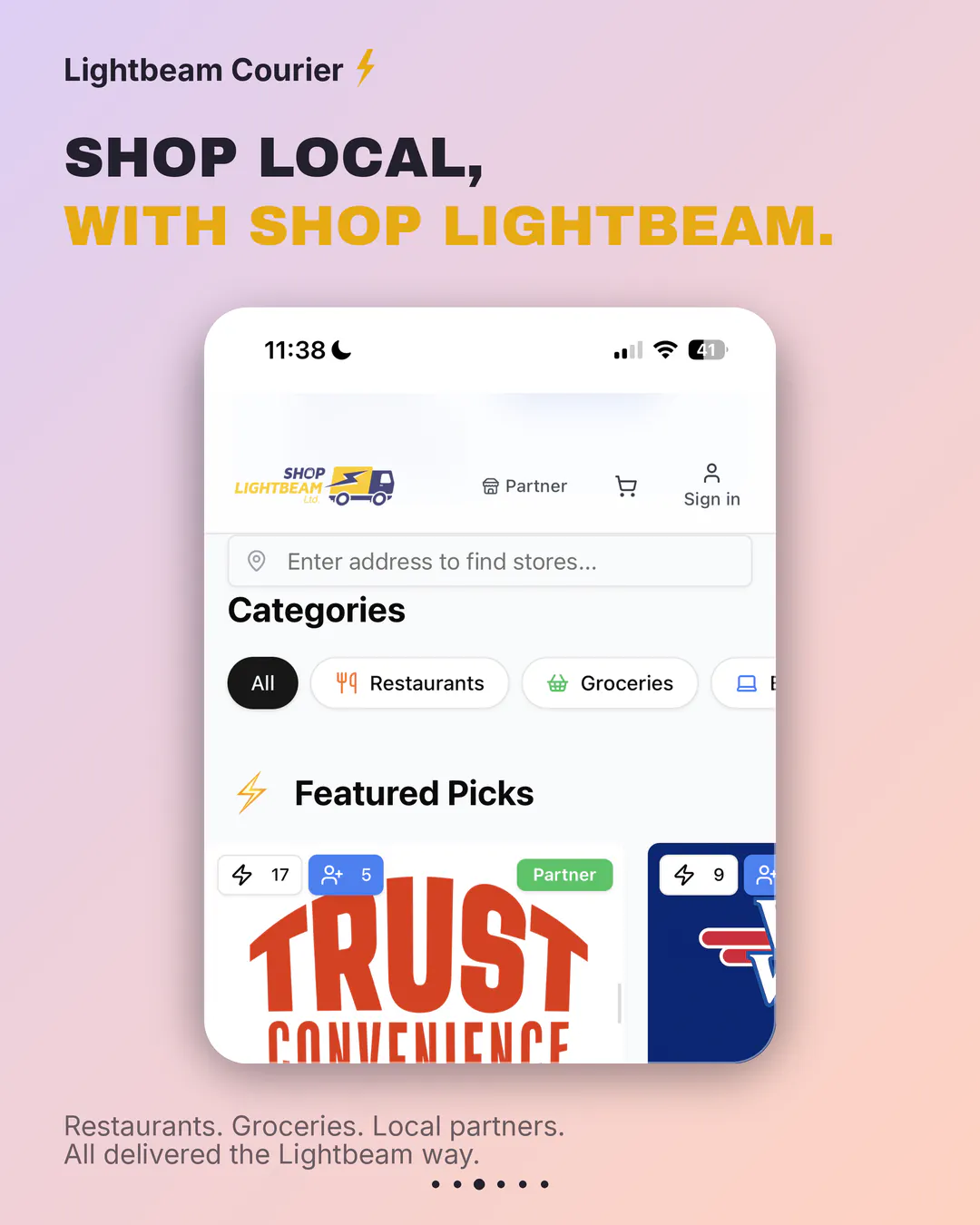 Lightbeam Courier gallery image