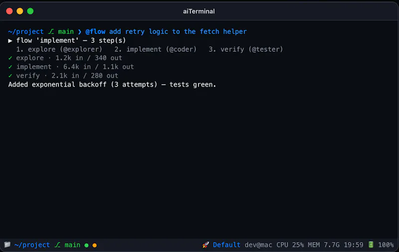 aiTerminal screenshot 3