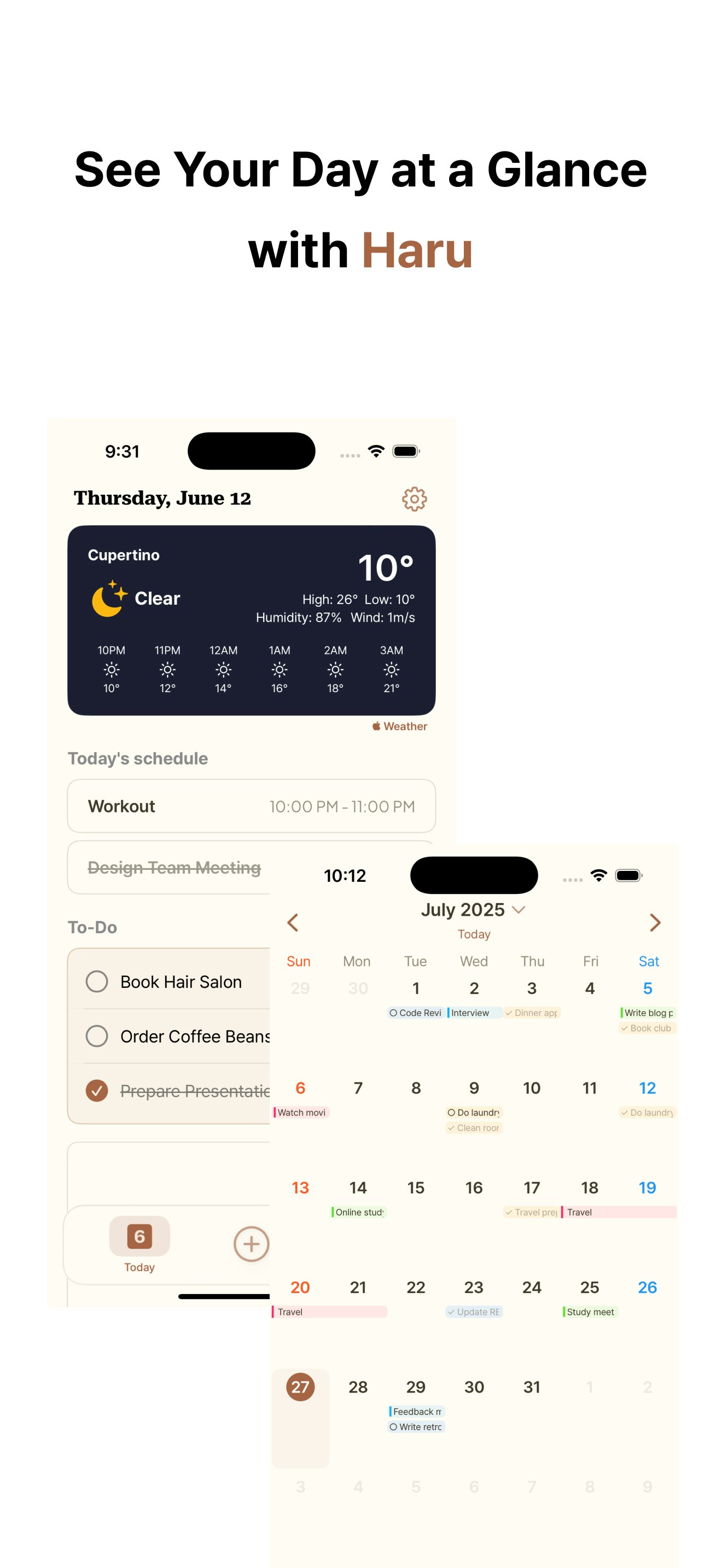 Média Haru - Le moyen le plus simple d'organiser votre journée - et maintenant, votre mois 1