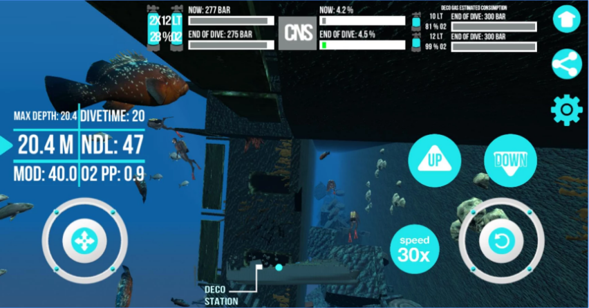 Scuba Dive Simulator: Zenobia gallery image
