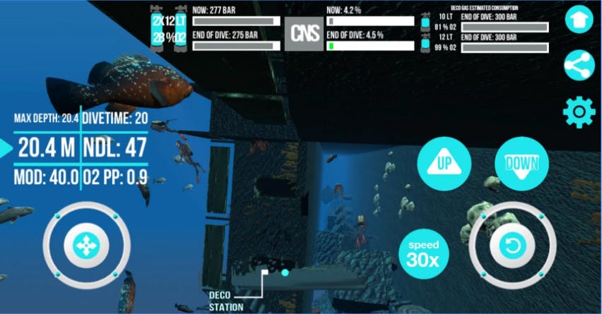 Scuba Dive Simulator: Zenobia media 2