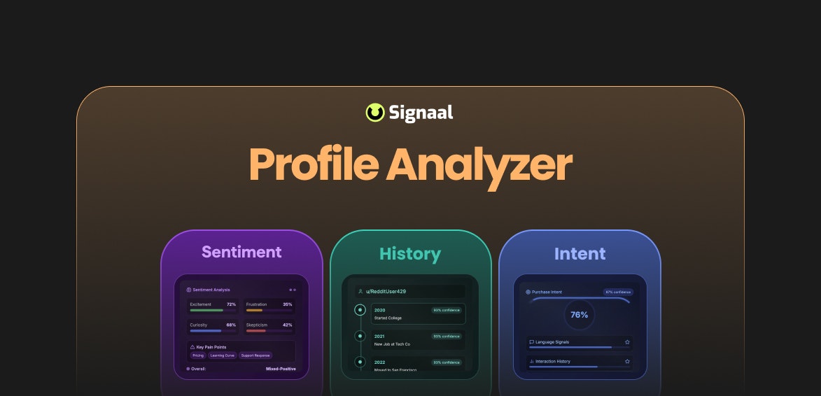 신호 - 마케팅 담당자를위한 Reddit Analytics 도구 미디어 6