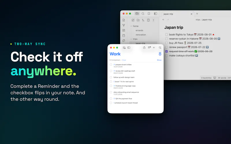 ReminderSync  screenshot 2