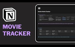Notion Movie Tracker media 1