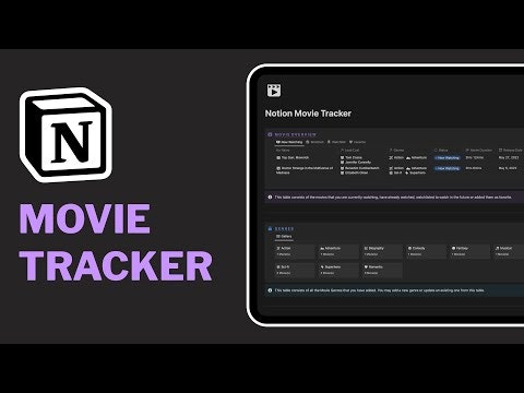 startuptile Notion Movie Tracker-Track watchlist and favorite movies in a simple manner