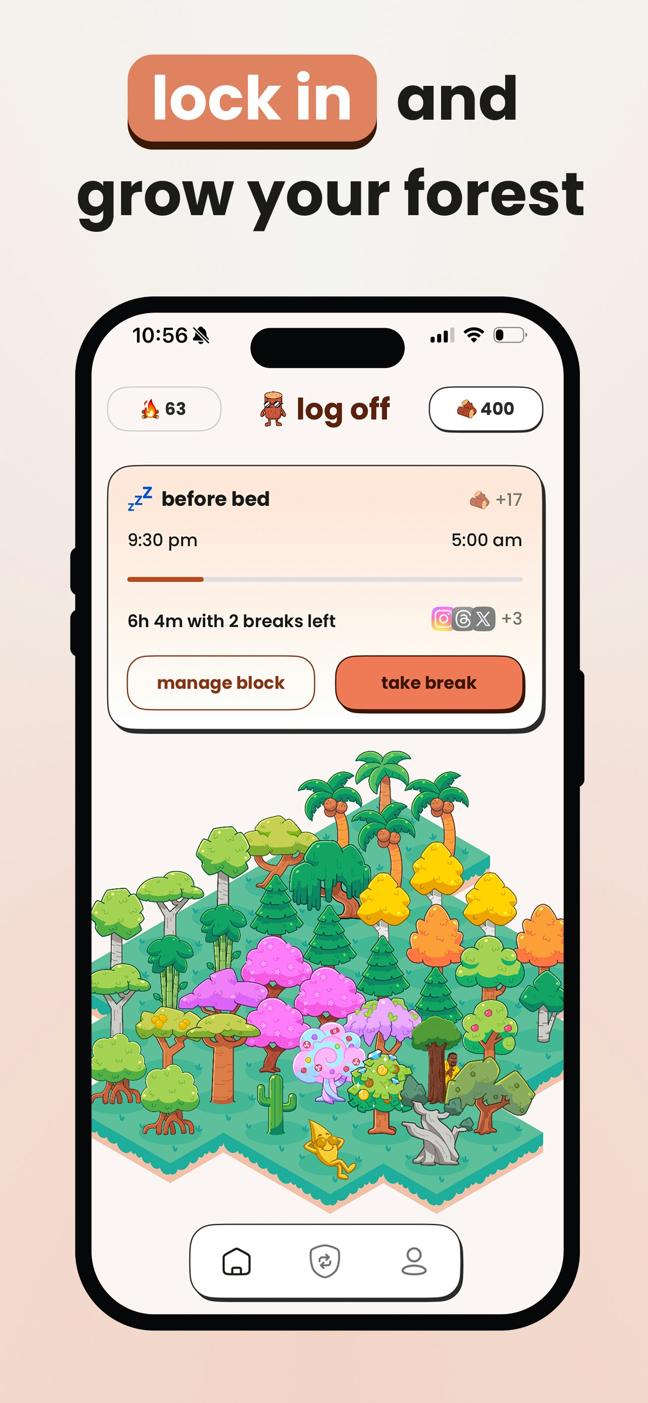 log off gallery image
