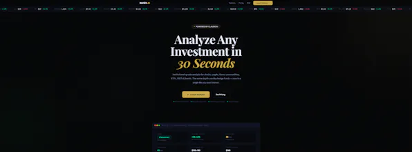 INVEX AI Professional Analysis Platform gallery image