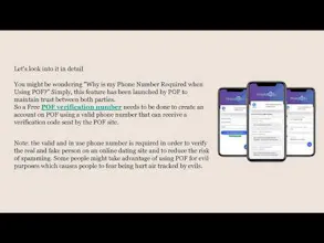 Bypass POF phone number verification gallery image