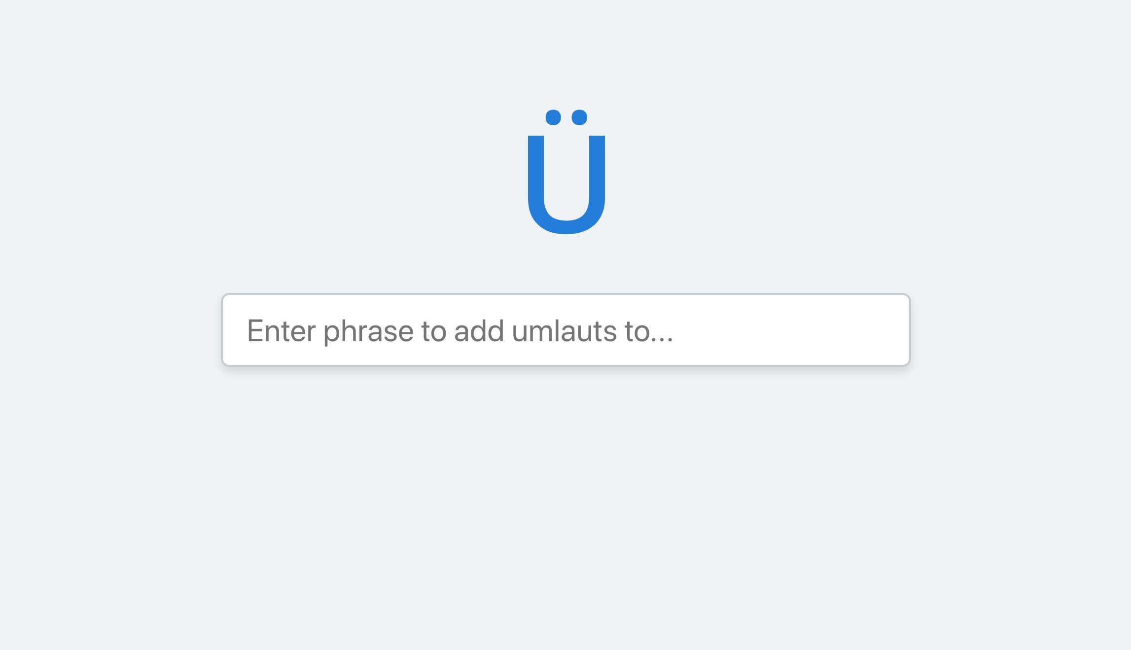 Add Umlauts gallery image