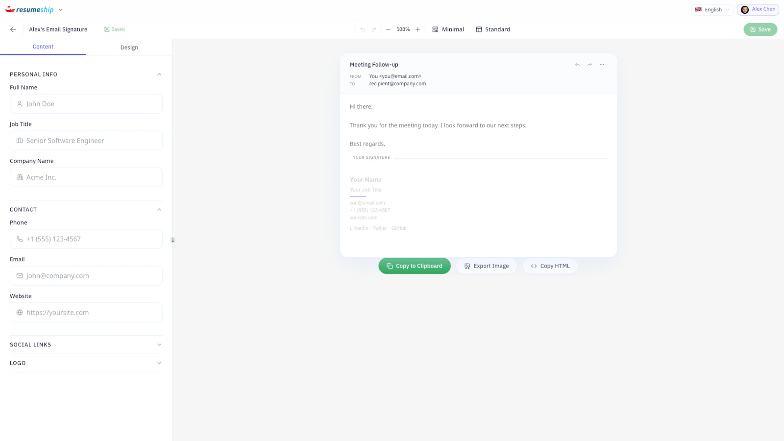 ResumeShip screenshot 5