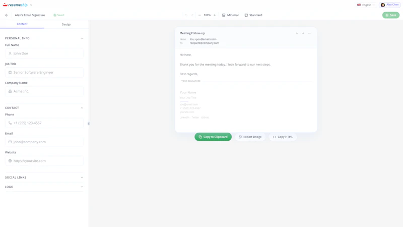 ResumeShip screenshot 5