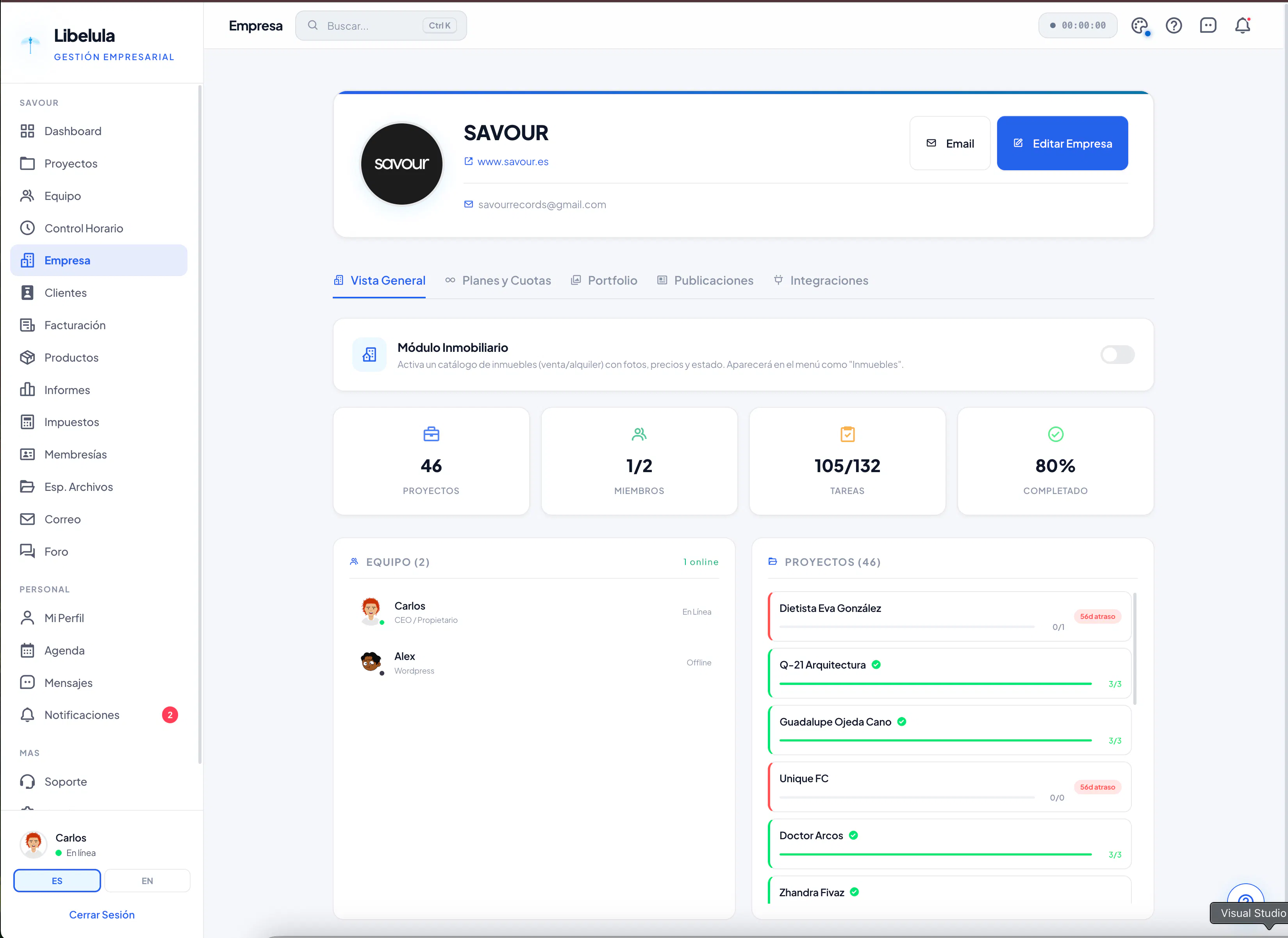Libélula CRM gallery image