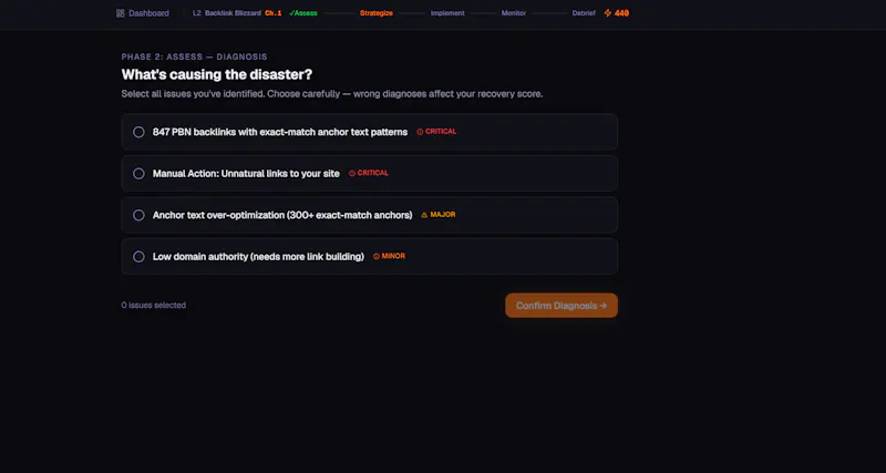 SEOdisaster.com screenshot 2