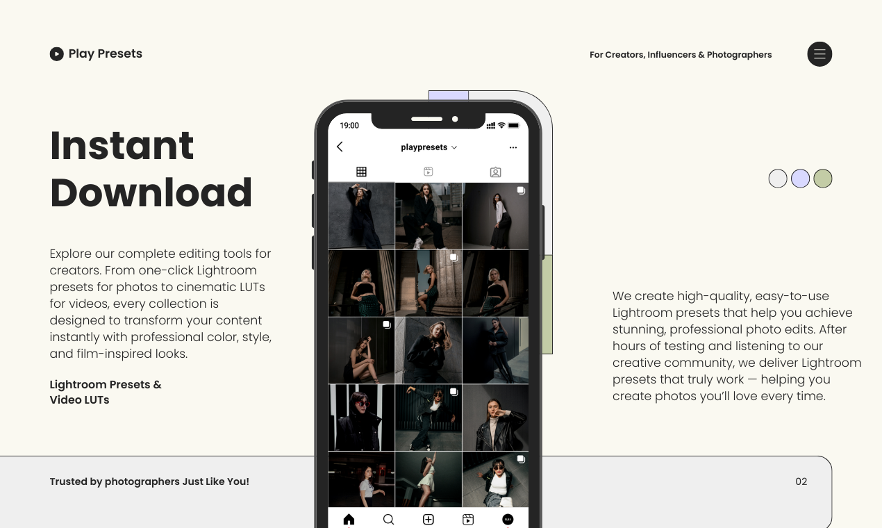 Play Presets gallery image