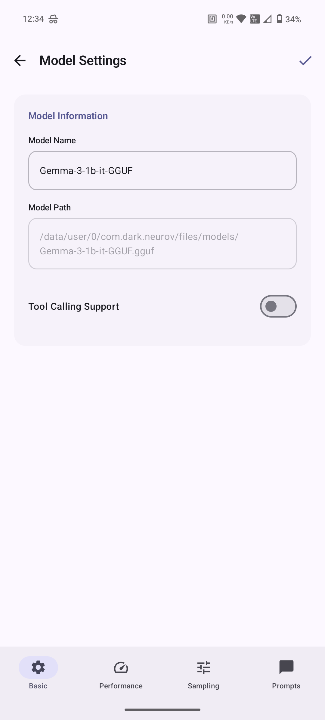 ToolNeuron - Screenshot 4 showing product features and functionality