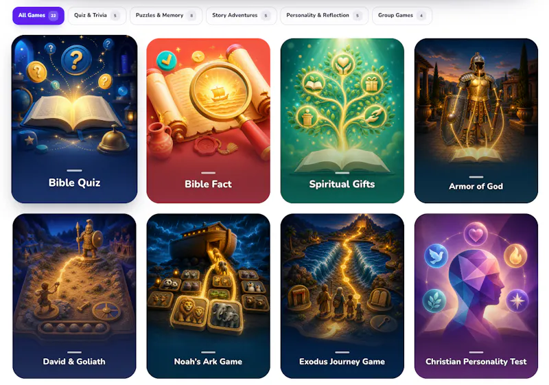 BibleGamesHub screenshot 2