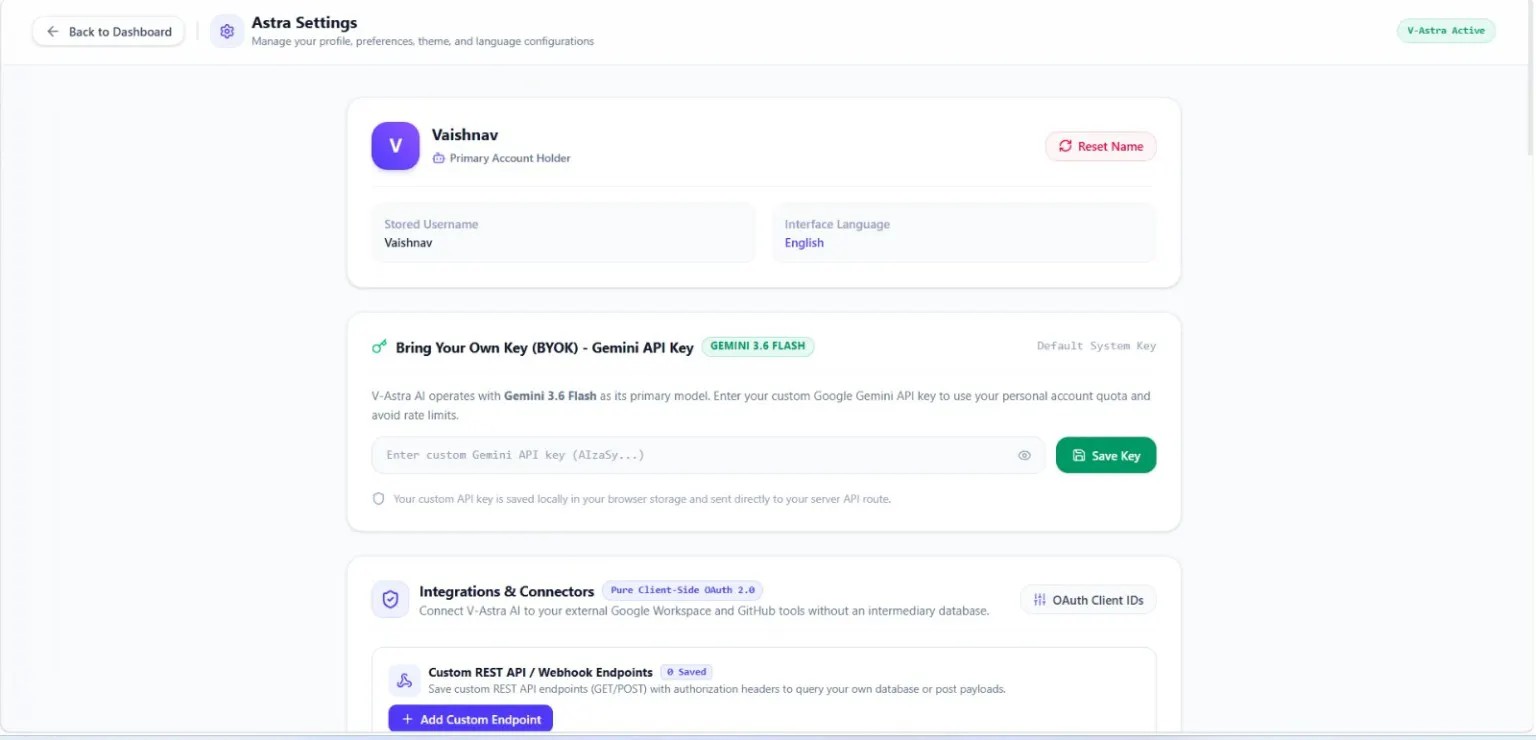V Astra AI : Smart Assistant & Workspace gallery image