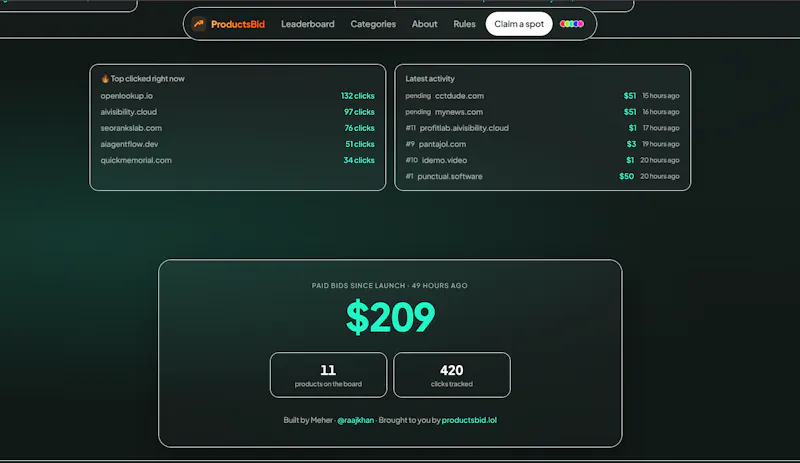 ProductsBid screenshot 4