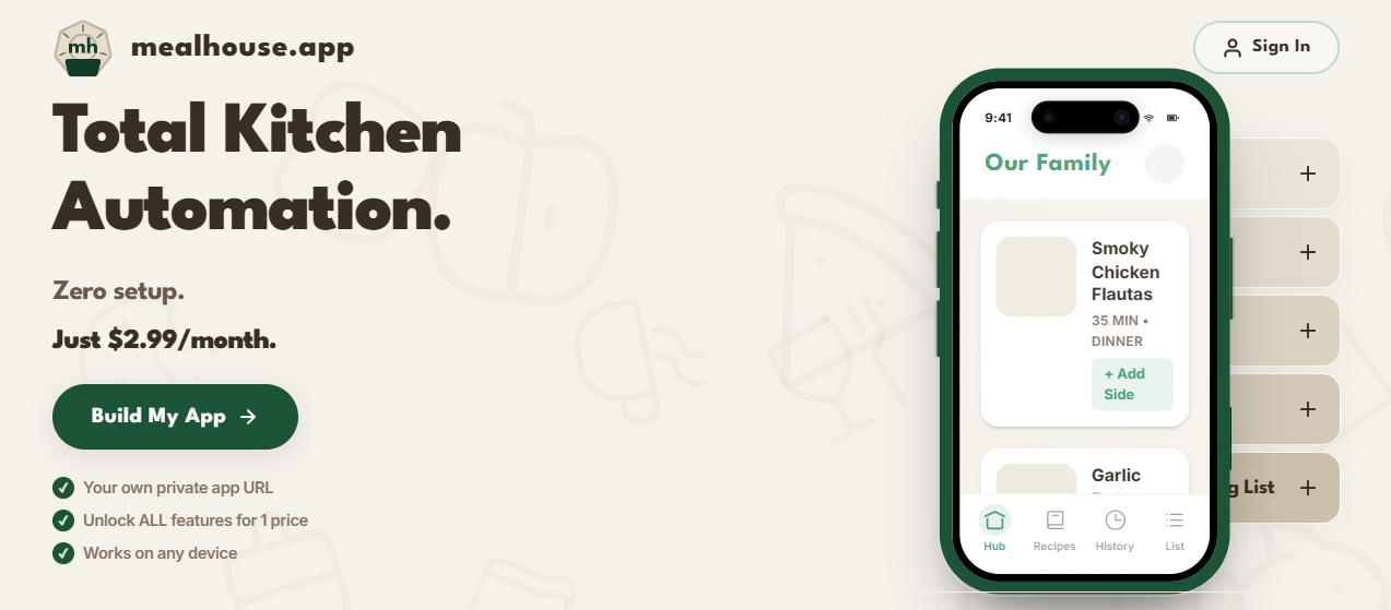 MealHouse gallery image