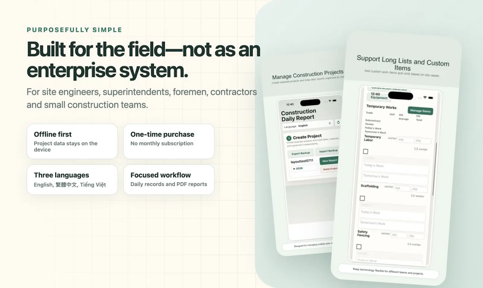 Construction Daily Report screenshot 4