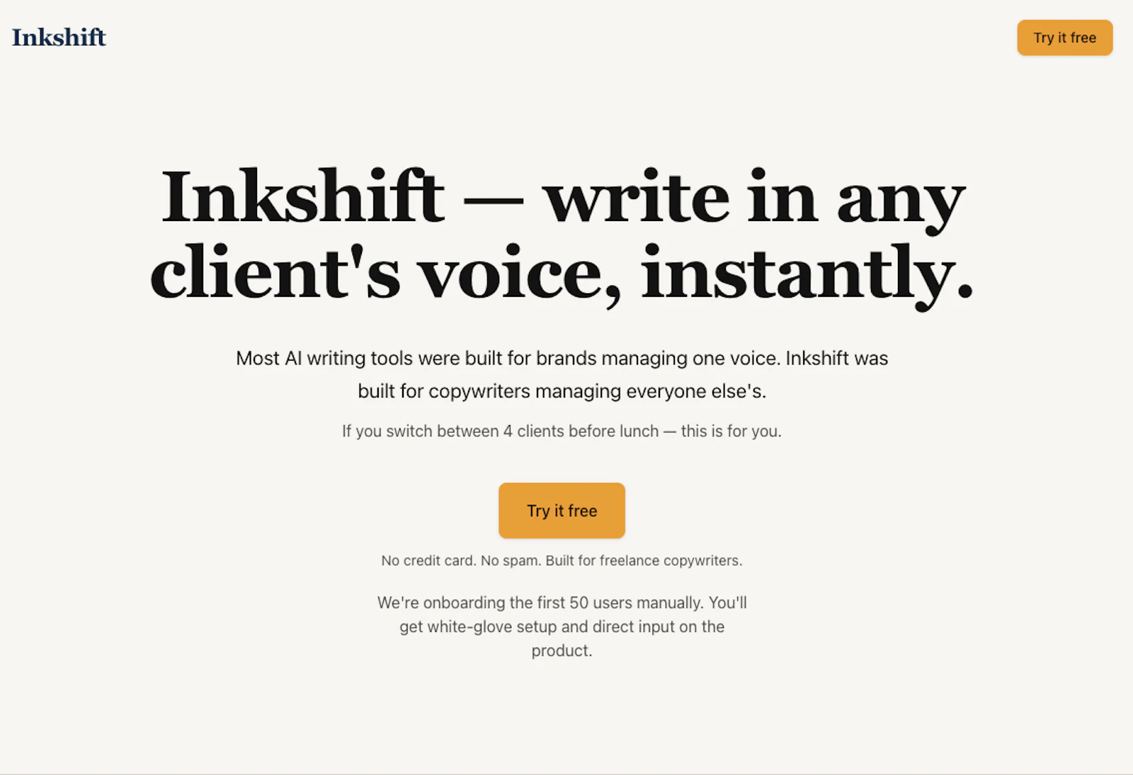 Inkshift screenshot 2