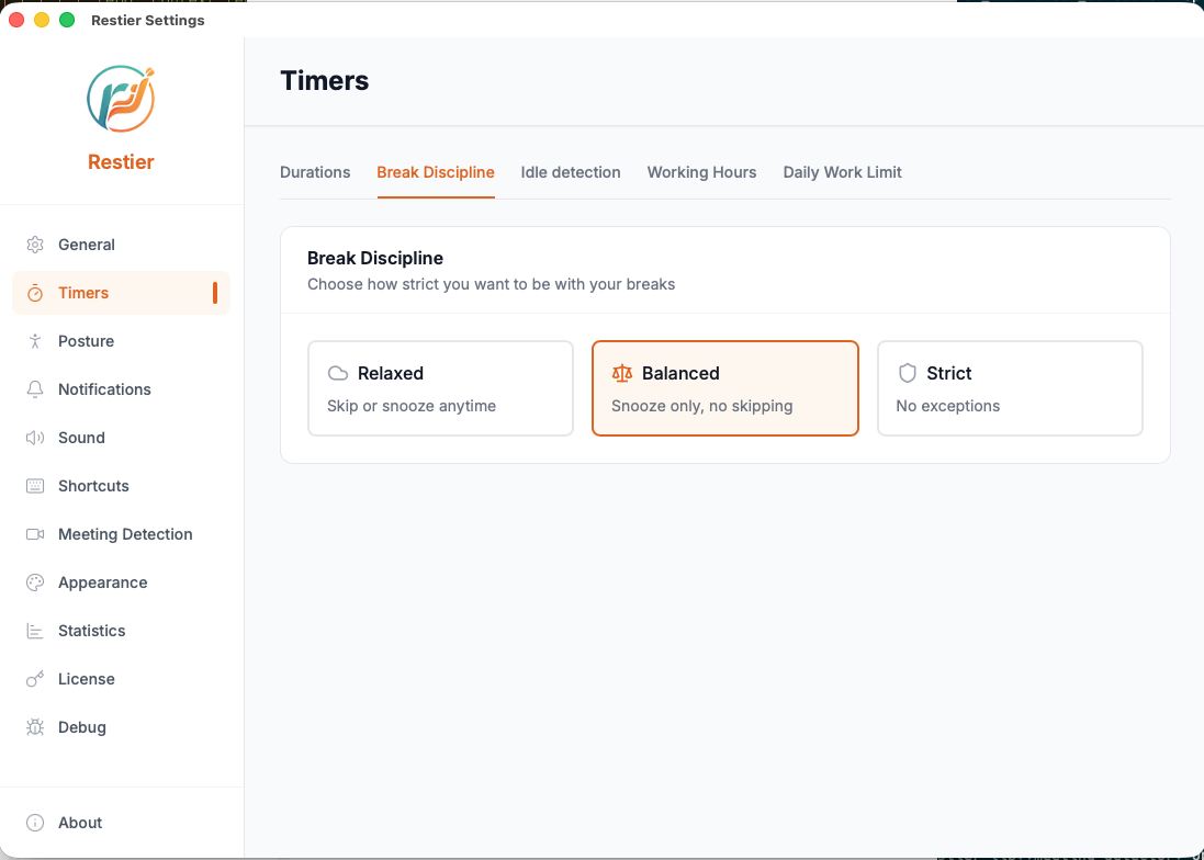 Restier - Screenshot 2 showing product features and functionality