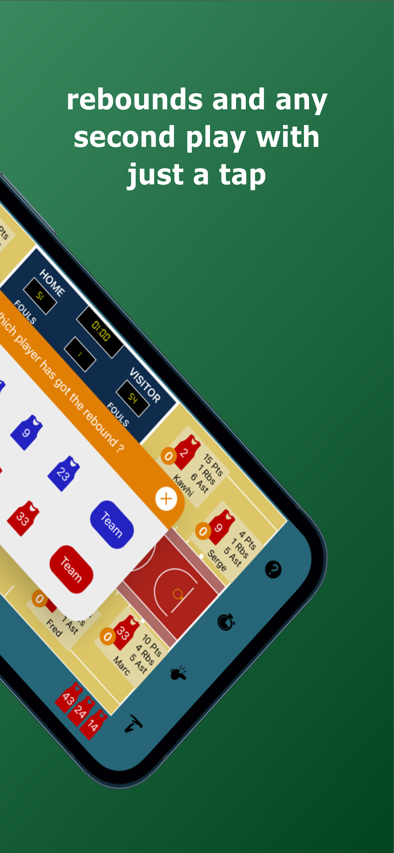 Basketball Stats Assistant gallery image