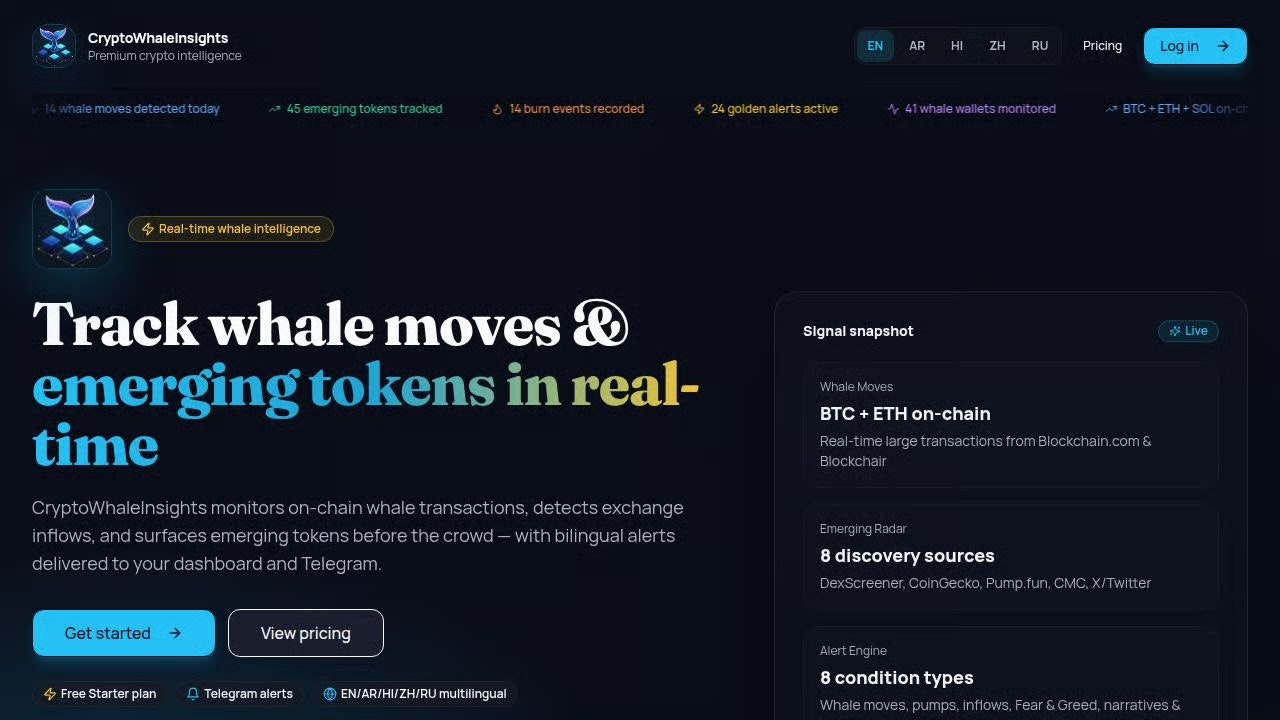 CryptoWhaleInsights gallery image